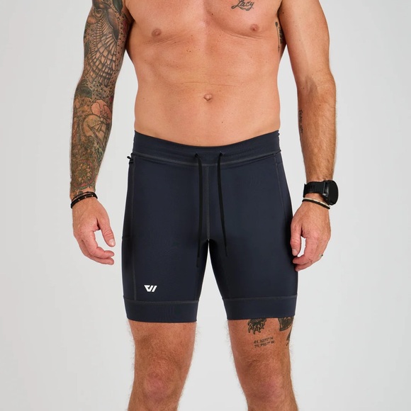 WOLACO Other - Black Athletic Shorts with Modern Design